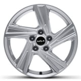 Llantas 17 pulgadas Kia Sportage NQ5 plateadas Muju de 5 radios, juego original Kia de 4 piezas