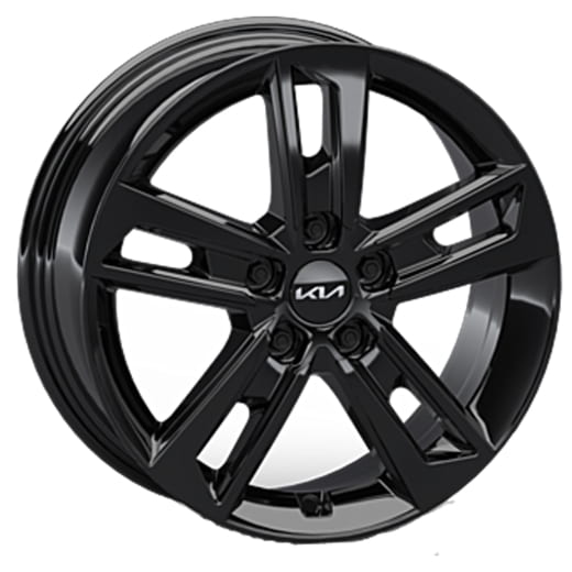 Ruedas de invierno de 17 pulgadas Kia EV4 AMSA de 5 radios dobles negro | WTEV4721560HCAB/BRAB