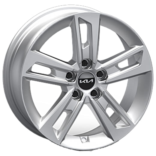 17 pulgadas ruedas de invierno Kia EV4 AMSA 5 radios dobles plateado | WTEV4721560HCAM/BRAM