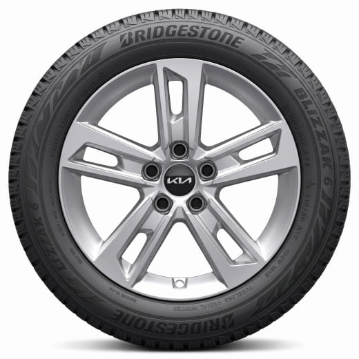 17 pulgadas ruedas de invierno Kia EV4 AMSA 5 radios dobles plateado | WTEV4721560HCAM/BRAM