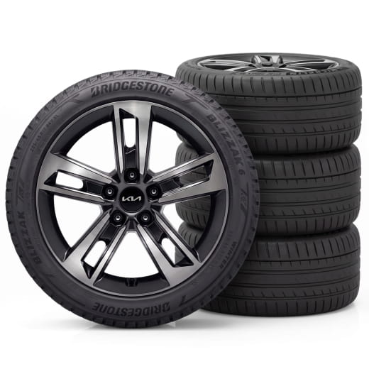Ruedas de invierno 17 pulgadas Kia K4 Sportswagon Bridgestone 5 radios dobles Amsa bicolor | WAK4722545BRAM-K4-SW