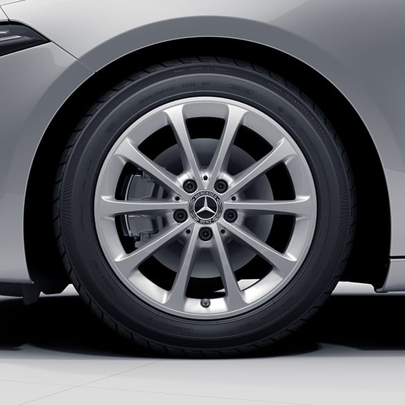 17 Zoll Felgen Satz B-Klasse W247 10-Speichen-Rad silber Original Mercedes-Benz