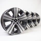 17 Zoll Felgen Satz C-Klasse S206 T-Modell 5-Doppelspeichen schwarz Original Mercedes-Benz