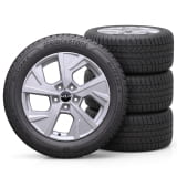 17 Zoll Winterräder Kia EV3 Bridgestone Dasan 5-Speichen silber
