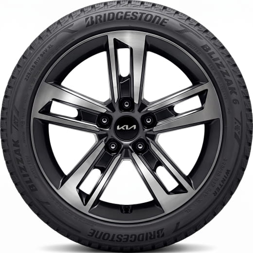17 Zoll Winterräder Kia K4 Bridgestone 5-Doppelspeichen Amsa bicolor | WAK4722545BRAM-K4