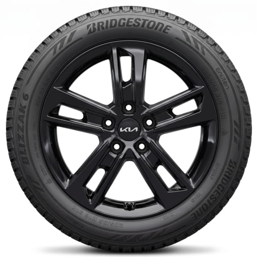17 Zoll Winterräder Kia K4 Bridgestone 5-Doppelspeichen Amsa schwarz | WAK4722545BRAB-K4