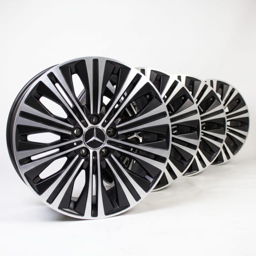18 inch A-Class 177 rim set black high-sheen  | A17740133007X23-177