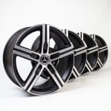 18 inch rim set B-Class W247 5-spoke-wheel genuine Mercedes-Benz