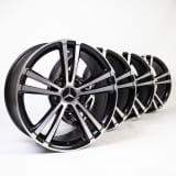 18 inch rim set CLA C118/X118 5-twin-spoke-wheel black genuine Mercedes-Benz