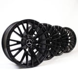 18 inch rim set CLA C118/X118 Y-spoke-wheel black genuine Mercedes-Benz