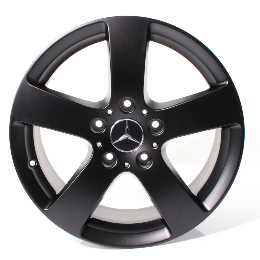 18 inch G-Class 463A rims black matt 5-spoke genuine Mercedes-Benz | A46340109007X35-B