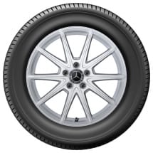 18 inch GLE V167 5-doublespoke rim set genuine Mercedes-Benz | A1674010000-7X45