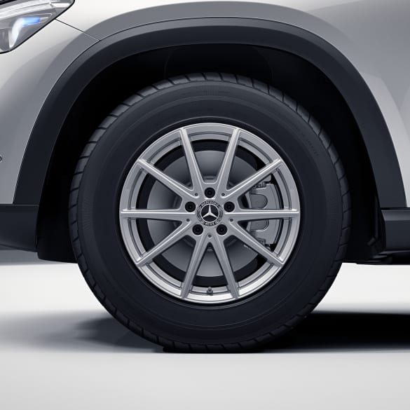 18 inch rim set GLE V167 5-double-spoke silver wheel genuine Mercedes-Benz