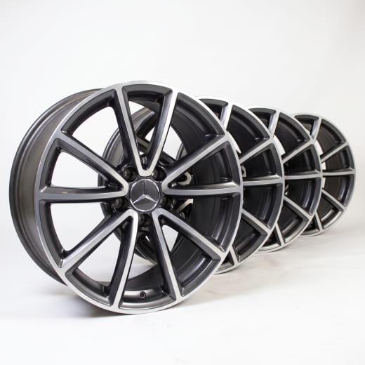 18 inch rim-set SLC R172 original Mercedes-Benz tremolite metallic | A1724012000/2100-7X44