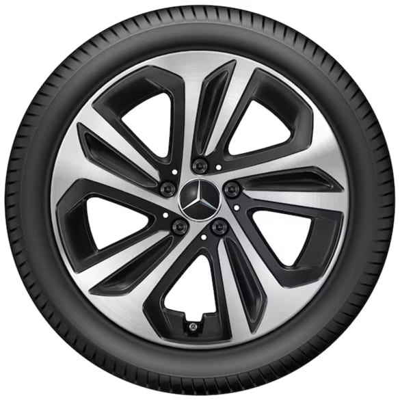 18 inch velgen A-Klasse V177 5-spaaks zwart | A1774014100 7X23-V177