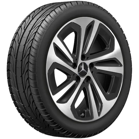 18 inch velgen A-Klasse V177 5-spaaks zwart | A1774014100 7X23-V177