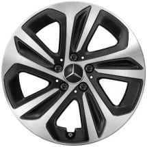 18 inch velgen CLA Coupé C118 5-spaaks zwart | A1774014100 7X23-C118