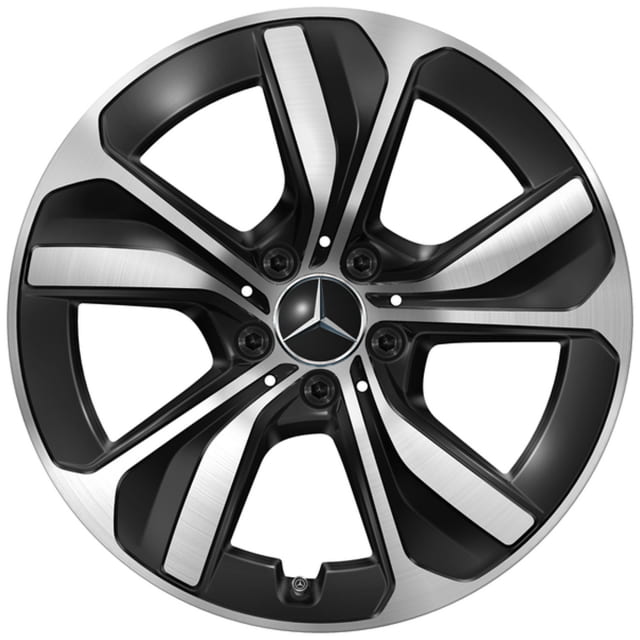 18-inch velgen CLE A236 Cabrio zwart Original Mercedes-Benz ...