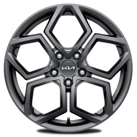 18 inch velgen Kia XCeed CD grafietgrijs Hanyang 5-dubbelspaaks 4-delige set Original KIA