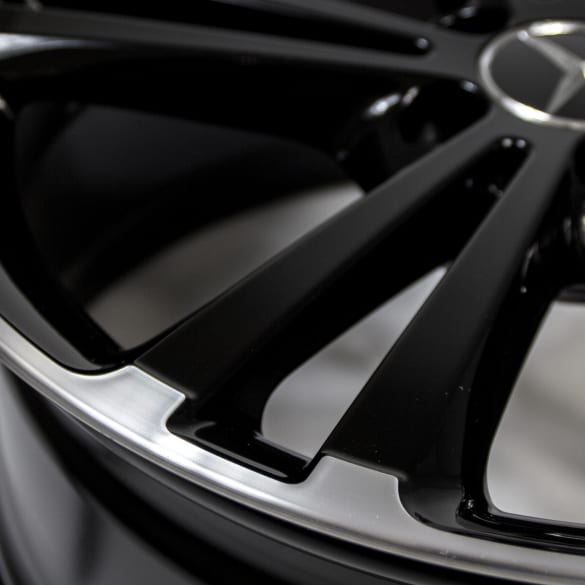 18 inch A-Klasse W177 5-dubbelspaaks velgen zwart Origineel  | A17740113007X72-177