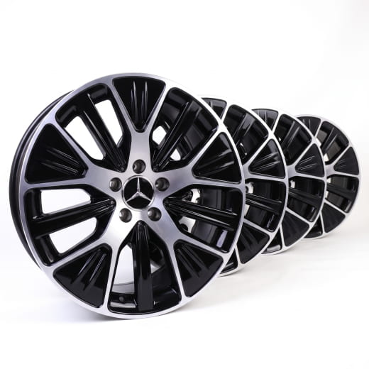 18 inch velgenset CLA C174 Y-spaken Aero zwart | A1744013400/3500 7X23