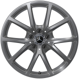 18 inch velgenset CLE C236 Coupé tremolit metallic 10-spaken Original Mercedes-Benz