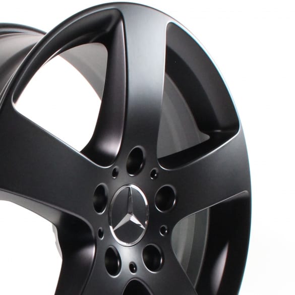 18 inch G-Klasse 463A velgen zwart mat 5-spaaks Origineel | A46340109007X35-B