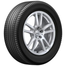 18 inch velgenset GLC Coupé C254 Zilver 5-dubbelspaaks | A2544014600 7X45-C254