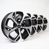 18 inch velgenset GLC Coupé C254 zwart Aero 5-spaaks Origineel Mercedes-Benz