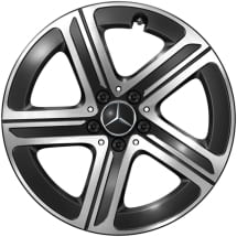 18 inch velgenset GLC Hybrid X254 Mercedes-Benz | A2544015400/5500 7X23