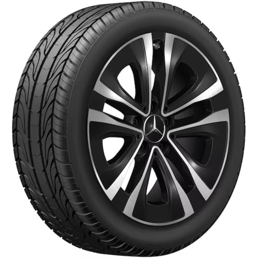 18 inch wheels CLA Coupe C118 5-twin-spoke black | A1774013100 7X23-C118