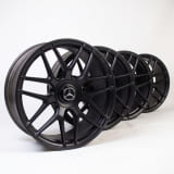 18 inch wheels GLC Coupe C254 black 5 double spokes Genuine Mercedes-Benz