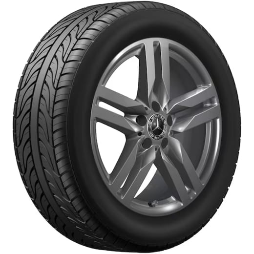 Cerchi 18 pollici GLB X247 grigio tremolite Original Mercedes-Benz | A2474015100 7X28-GLB