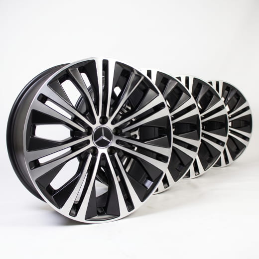 Cerchi da 18 pollici Classe B W247 nero originale Mercedes-Benz | A17740133007X23-B