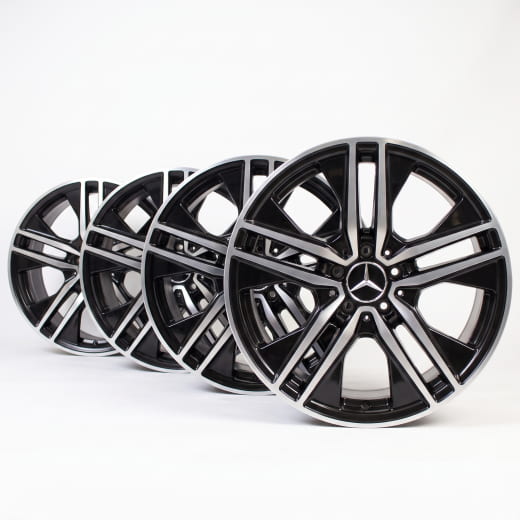 Cerchi da 18 pollici 5 doppie razze Aero GLA H247 originali | A24740127007X23-GLA