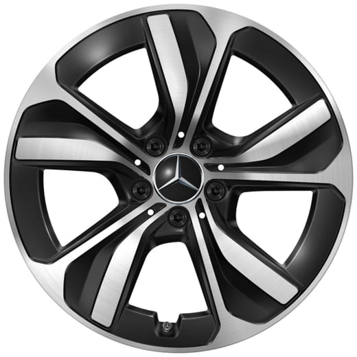Jantes 18 pouces CLE A236 Cabrio noir Original Mercedes-Benz | A2364011600 7X23-A236