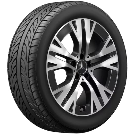 Jantes 18 pouces GLA H247 5 doubles branches d’origine Mercedes-Benz | A2474015000 7X23-H247