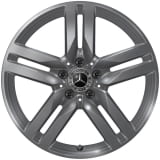 Jantes 18 pouces GLB X247 gris tremolit 5 doubles branches d'origine Mercedes-Benz
