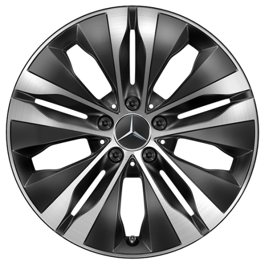 Jeu de jantes 18 pouces Classe C 206 hybride | A20640173007X23/A20640114007X23