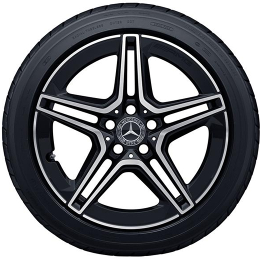 Lot de jantes AMG 18 pouces C-Klasse W205 Mercedes-Benz | A2054019500 7X23-W205