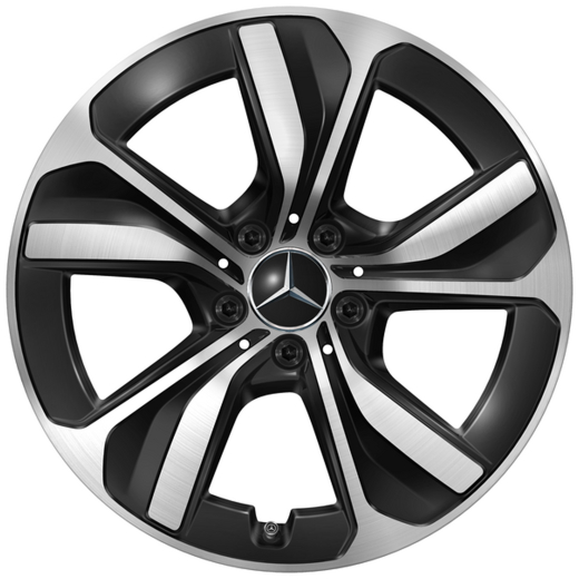 Kit jantes 18 pouces CLE C236 coupé noir Original Mercedes-Benz | A2364011600 7X23-C236