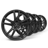 Kit de jantes 18 pouces GLC X254 noir à 5 doubles branches Original Mercedes-Benz