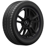 Roues hiver 18 pouces GLC C254 Coupé noir 5 doubles rayons Original Mercedes-Benz
