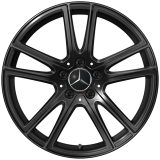 Juego de llantas 18 pulgadas GLC Coupé C254 negro 5 radios dobles Original Mercedes-Benz