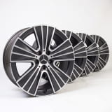 Juego de llantas 18 pulgadas GLC SUV X254 negro de 5 radios Original Mercedes-Benz