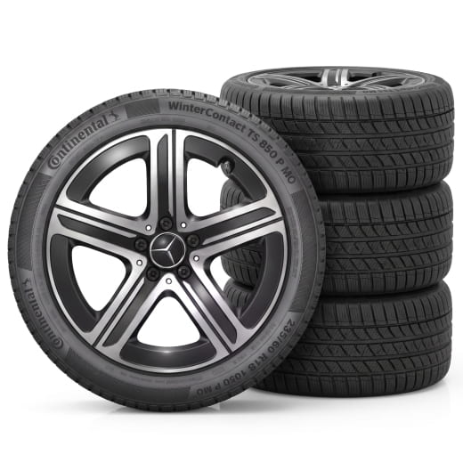 Ruedas de invierno 18 pulgadas GLC Coupé C254 negro Original Mercedes-Benz | Q44030111027A/28A-C254