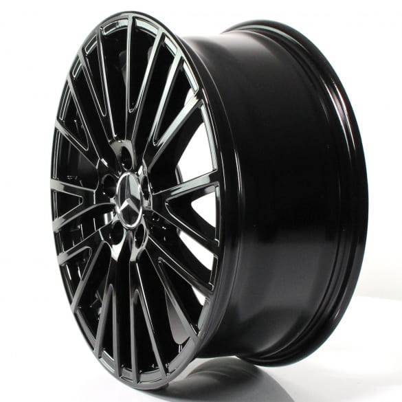 18 Zoll Y-Speichen Felgen schwarz A-Klasse W177 Mercedes-Benz  | A17740106007X43-177