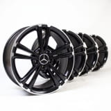 18 Zoll Felgen Satz B-Klasse W247 5-Doppelspeichen-Rad Schwarz Original Mercedes-Benz