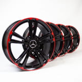 18 Zoll Felgen Satz CLA C118/X118 5-Doppelspeichen-Rad Rot Original Mercedes-Benz
