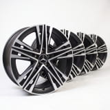 18 Zoll Felgen Satz CLA C174 5-W-Speichen Aero schwarz Original Mercedes-Benz